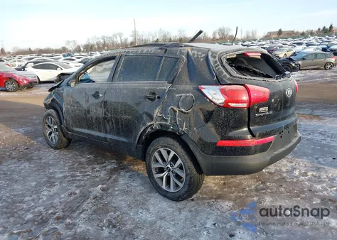 2015 Kia Sportage Lx from USA, damaged, VIN KNDPBCAC8F7786987